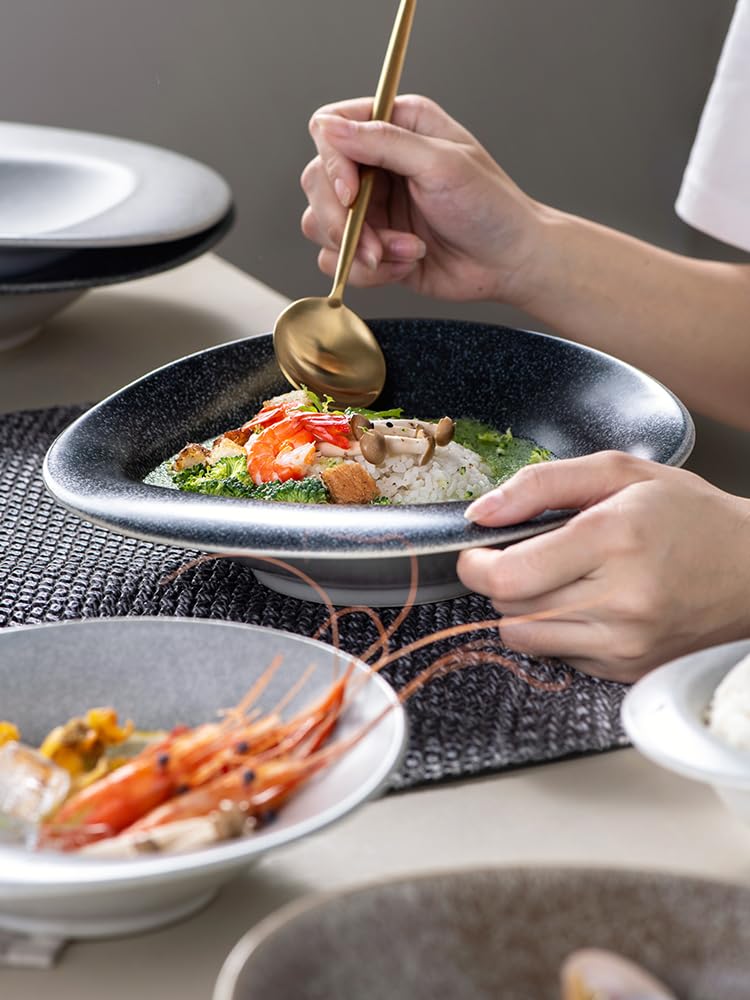 Sauce Kreative Schüssel zum Dippen, Teller für westliche Gerichte, Keramik, für Abendessen, Gemüse, Obst, Salat, Sonderformen