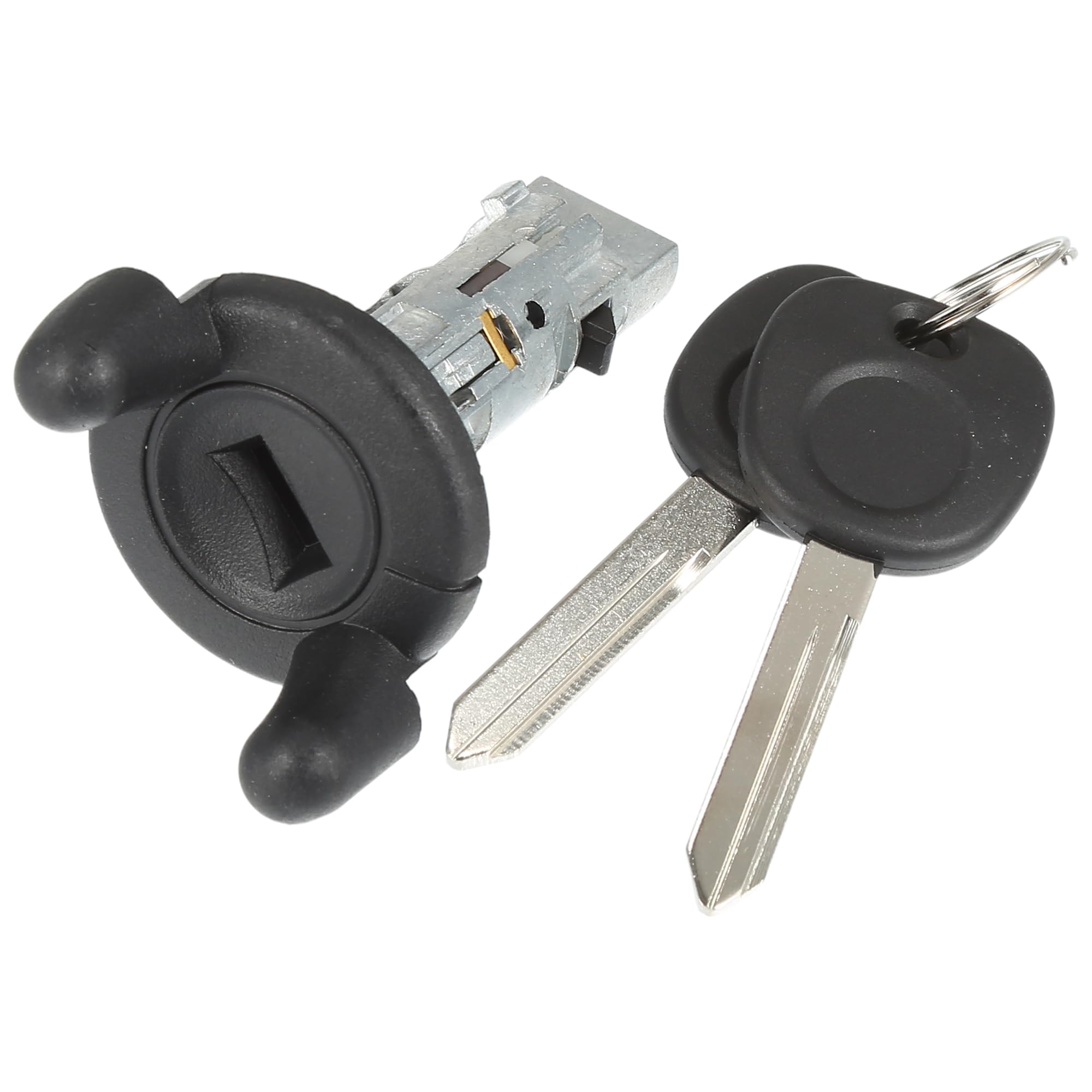 VekAuto Ignition Lock Cylinder Kit Compatible for GMC Envoy 2002-2009 for Chevrolet Trailblazer 2002-2009, Durable Metal Silver Tone Ignition Switch
