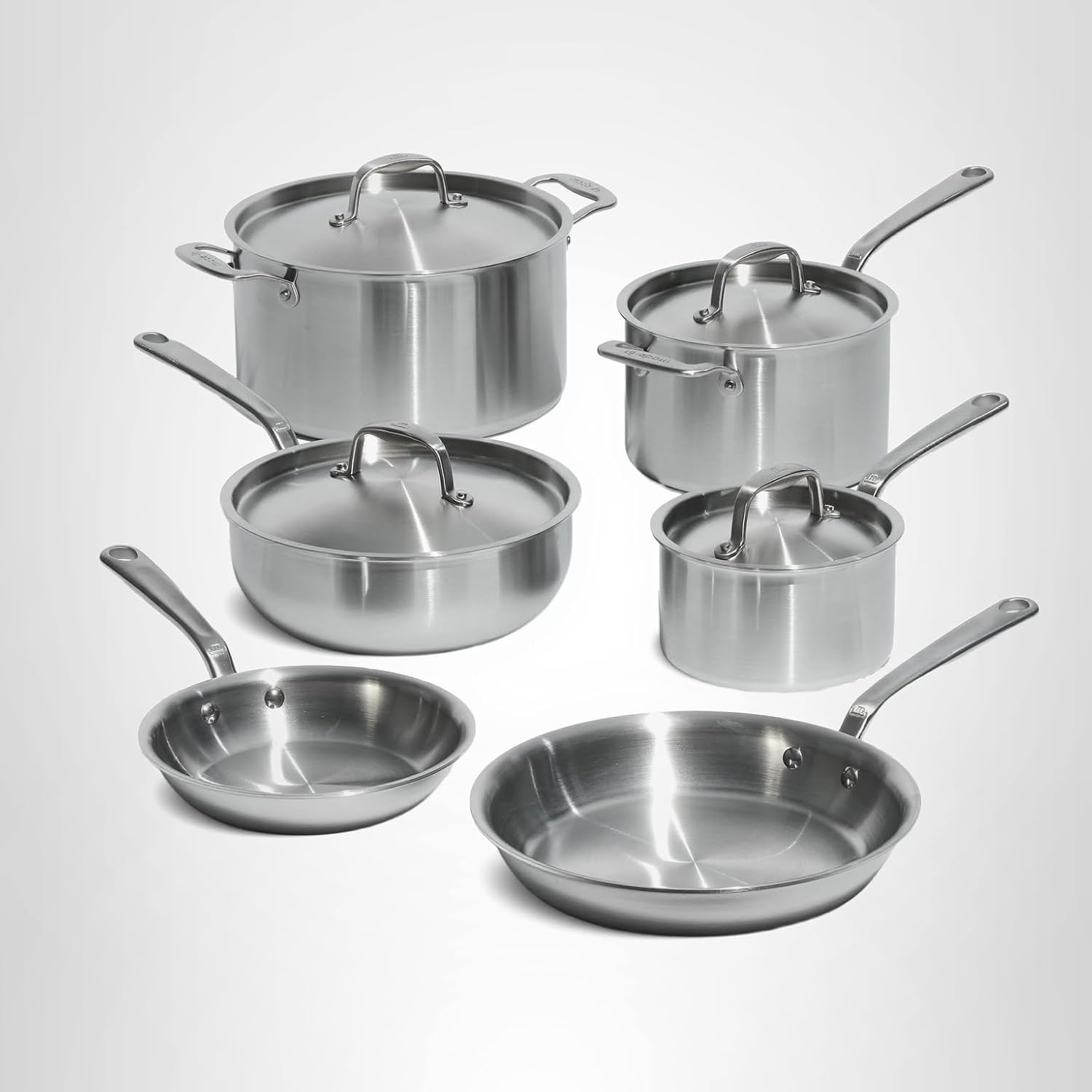 Made In Stainless Clad 10-Piece Set