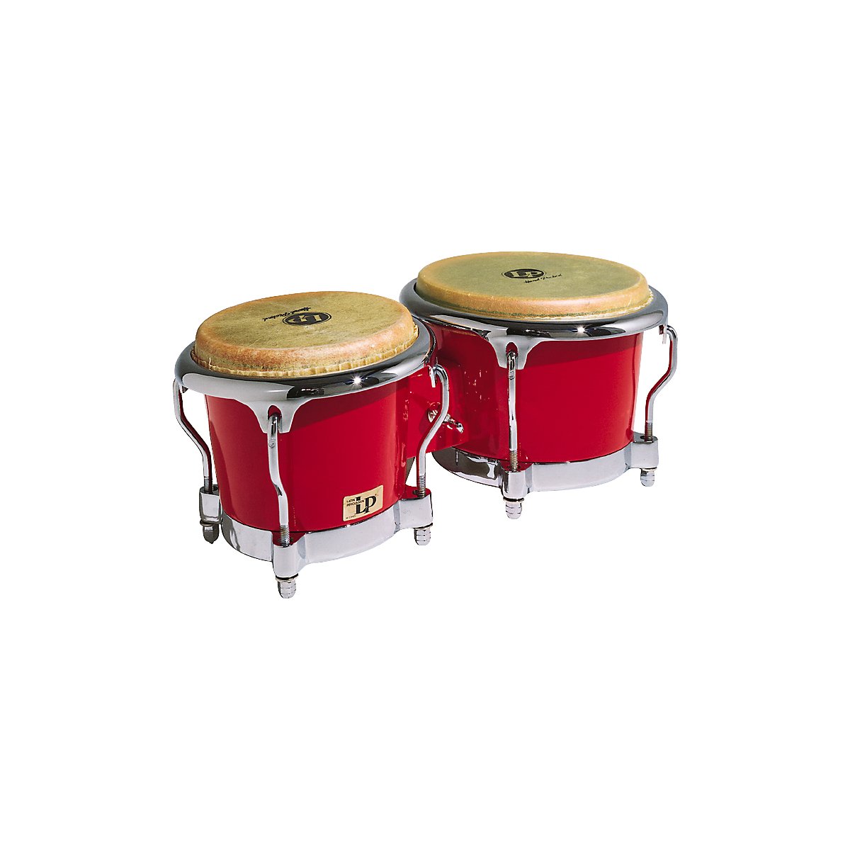 LP Matador - Bongos con fibra de vidrio, color rojo, 7 1/4" y 8 5/8"