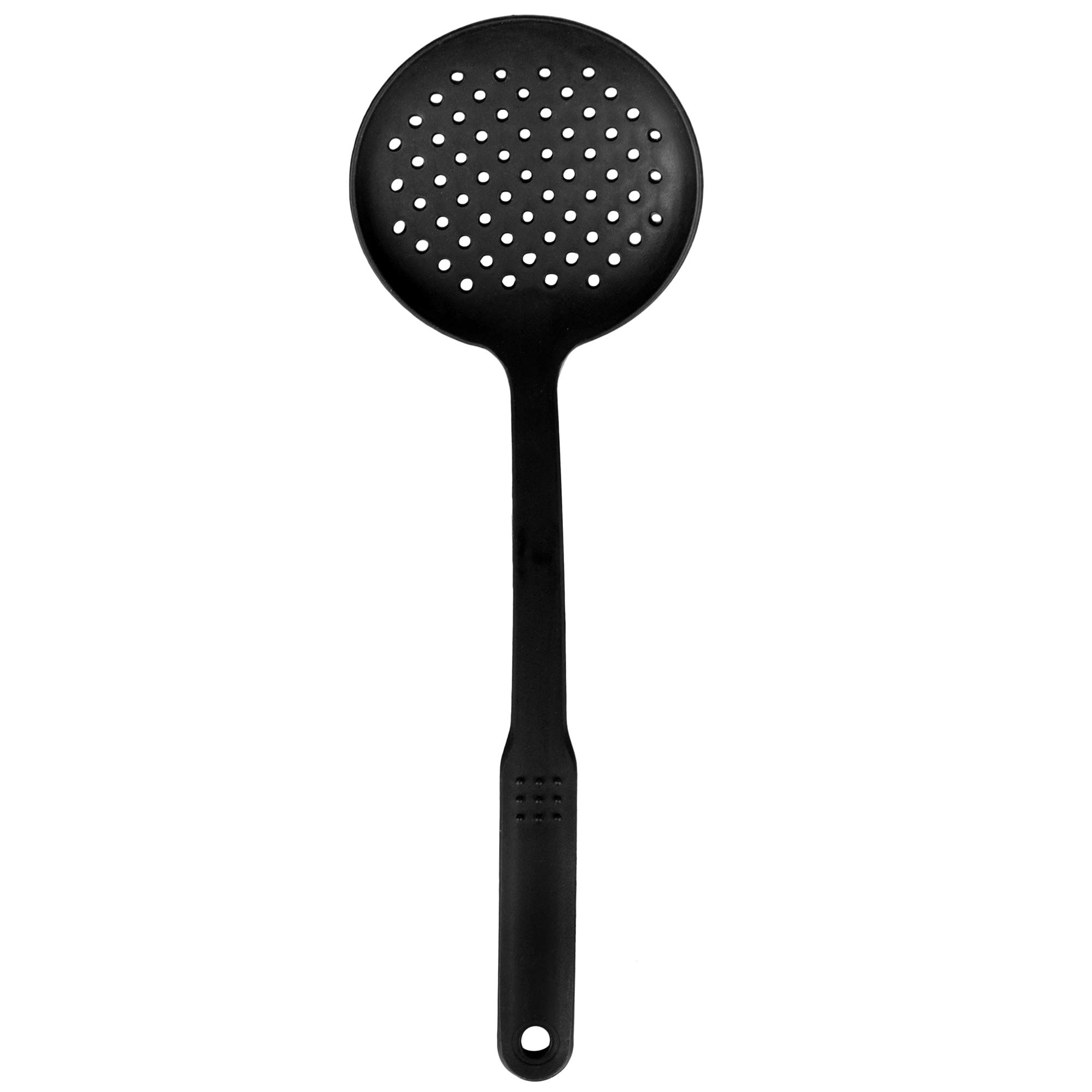 Slotted Skimmer Spoon Strainer - Pack of 3 - Long Handle Cooking Deep Fryer Strainer Skimmer Spoon
