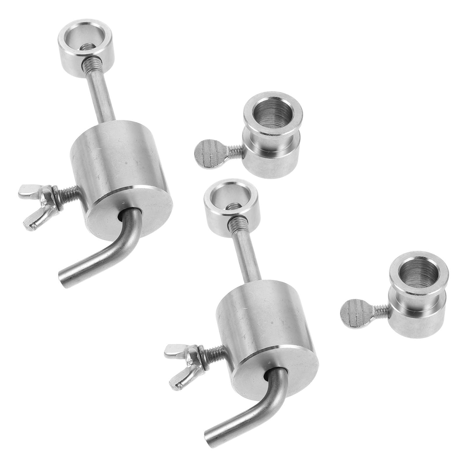 Limitador de peso para asador en acero inoxidable compatible con varillas de espetos x2