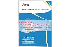 Uinkit Glossy Double-Sided Photo Paper: Capture Memorable Moments with Vibrant Clarity
