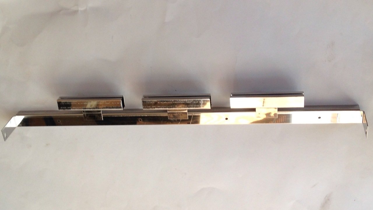 BrinkmannBrinkmann Burner Rail w Crossover Tubes for Stainless Burners - BMBR2