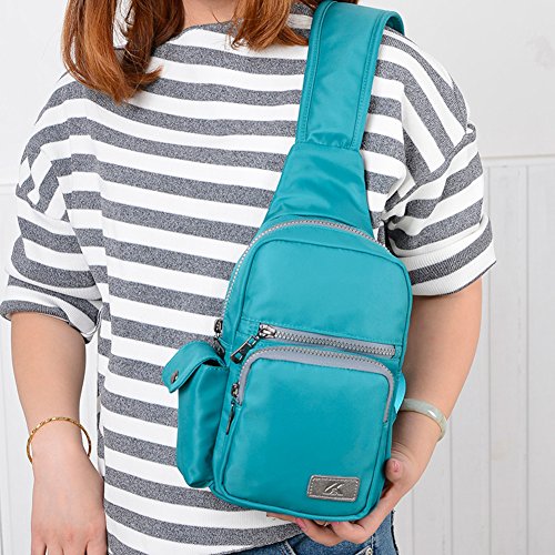 Chest bag et sac de sport en toile résistant avec bandoulière confort