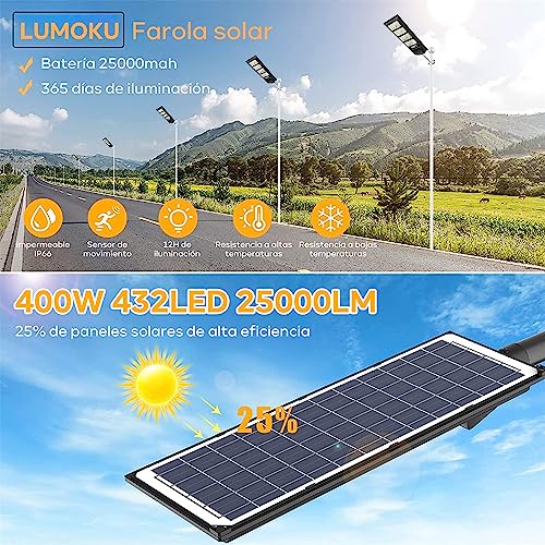 Review de Iluminación exterior solar jardín listamos los 10 mejores. 3 Imagen adicional