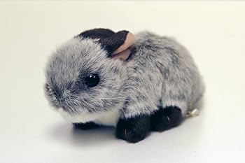 Amazon.co.jp: 吉徳 りくのなかまたち ウサギ ぬいぐるみ グレー
