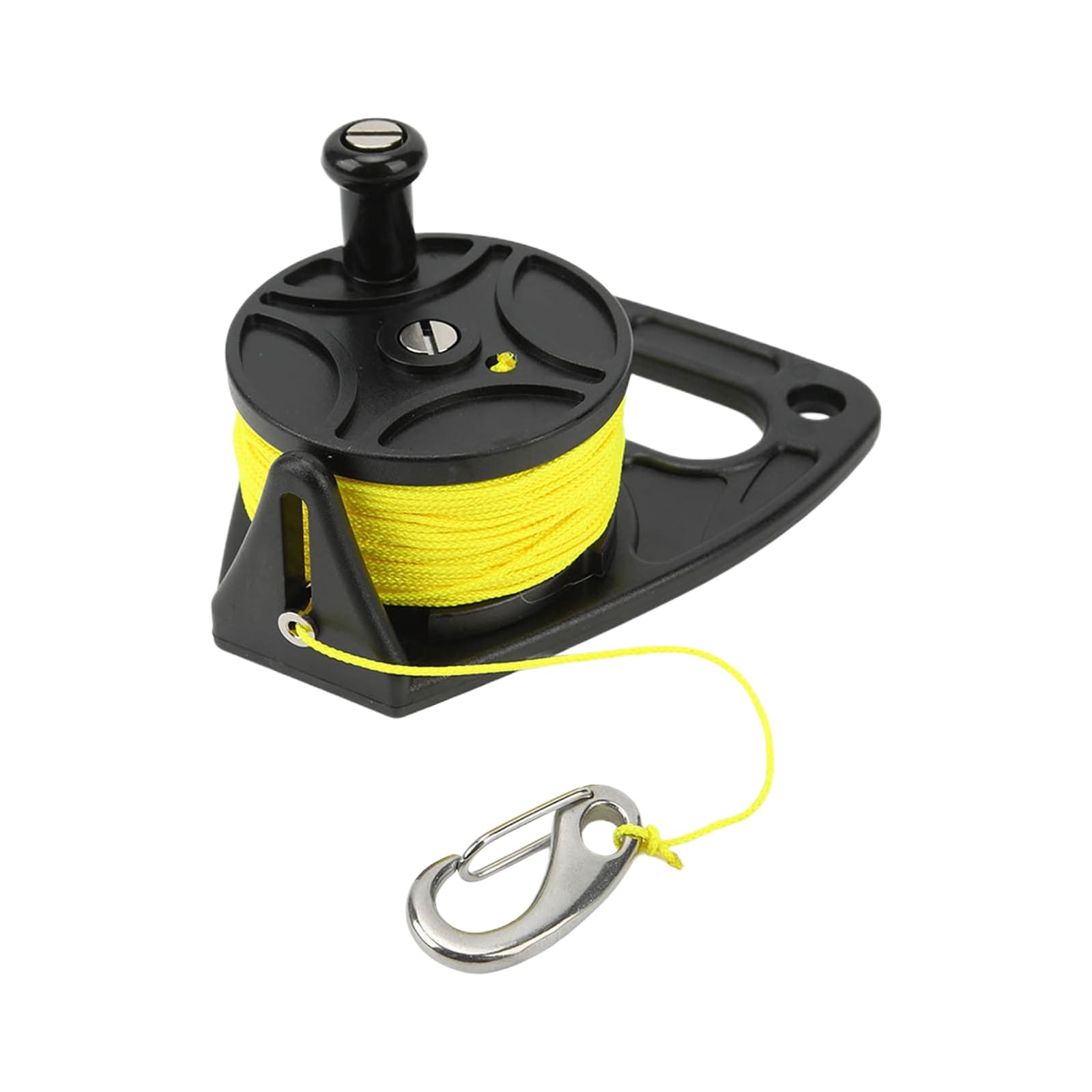 Scuba Diving Reel, Scubas Diving Reel Thumb Stoppers High Visibility Line Multicolor(Black)