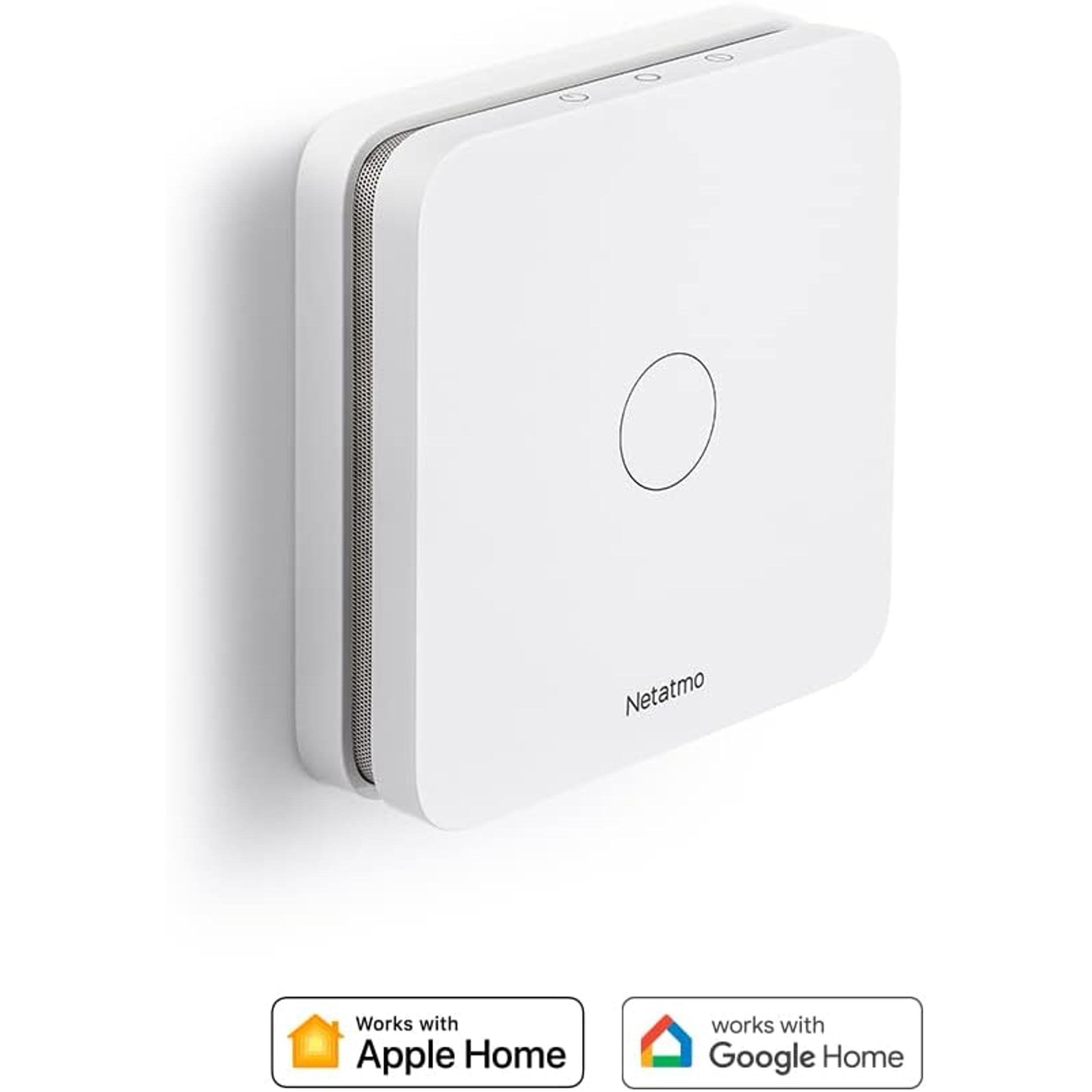 Netatmo - Smarter Kohlenmonoxidmelder, WLAN, 10-Jahres-Batterie, 85 dB Alarm, Selbsttest-Funktion, kein Smart-Home-System nötig, Zertifizierungen EN 50291 und NF, NCO-DE
