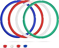 Vista 17 de Paquete de 3 anillos de sellado de 6 cuartos para anillos de sellado instantáneo de ollas de repuesto para sello instantáneo de olla de 5/6 cuartos