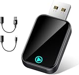 Alltotive S2 Mini Wireless CarPlay Adapter for iPhone - Convert Wired to Wireless CarPlay, Plug and Play, Supports USB and Type-C, Compatible with iPhone iOS 10+ & 2016+ Cars (Black) - 1