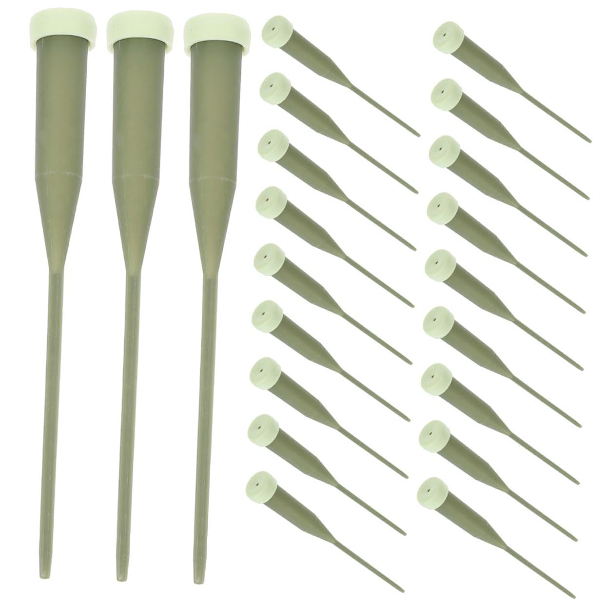 Tubes à eau floraux Zerodeko en plastique de 145mm pour la conservation des roses fraîches