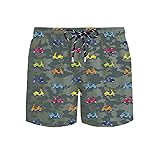 Nalini Men's Swimming Boxer Shorts, Military, XXL