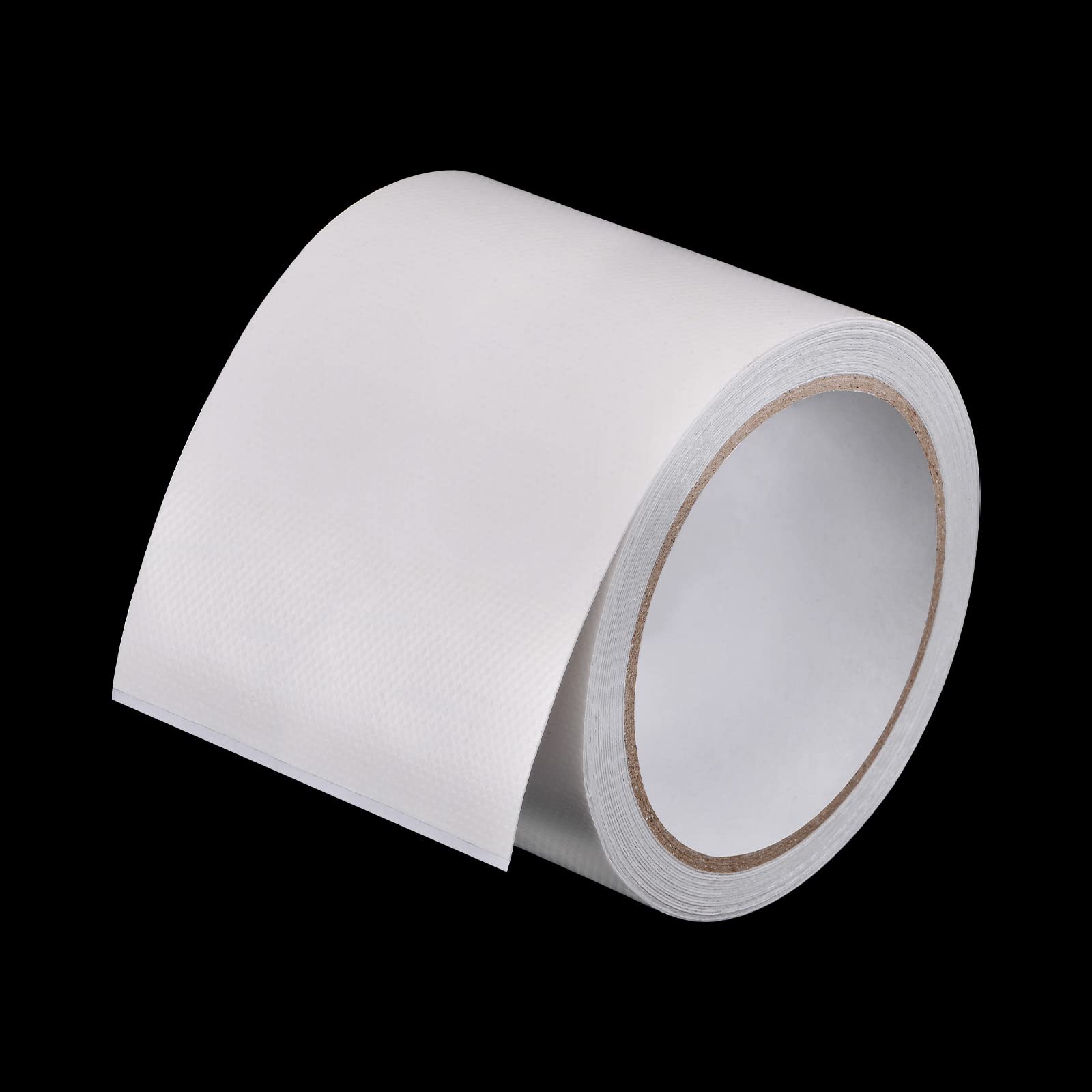 Klebeband Klebeband wasserfest Starkes Klebeband, Zeltreparaturband, 3,15 Zoll x 14,6 Fuß, universelles Markisentuch-Reparaturband for Bastelarbeiten, Heimwerker, Outdoor-Zelt, weiß