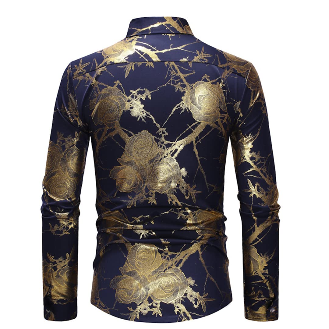 green emerald velvet dress Amazon.com: Mens Gold Rose Printed Button Down Shirts Long Sleeve Slim Fit  Shirts Floral Luxury Dress Shirt for Party Prom : Clothing, Shoes & Jewelry main image 1