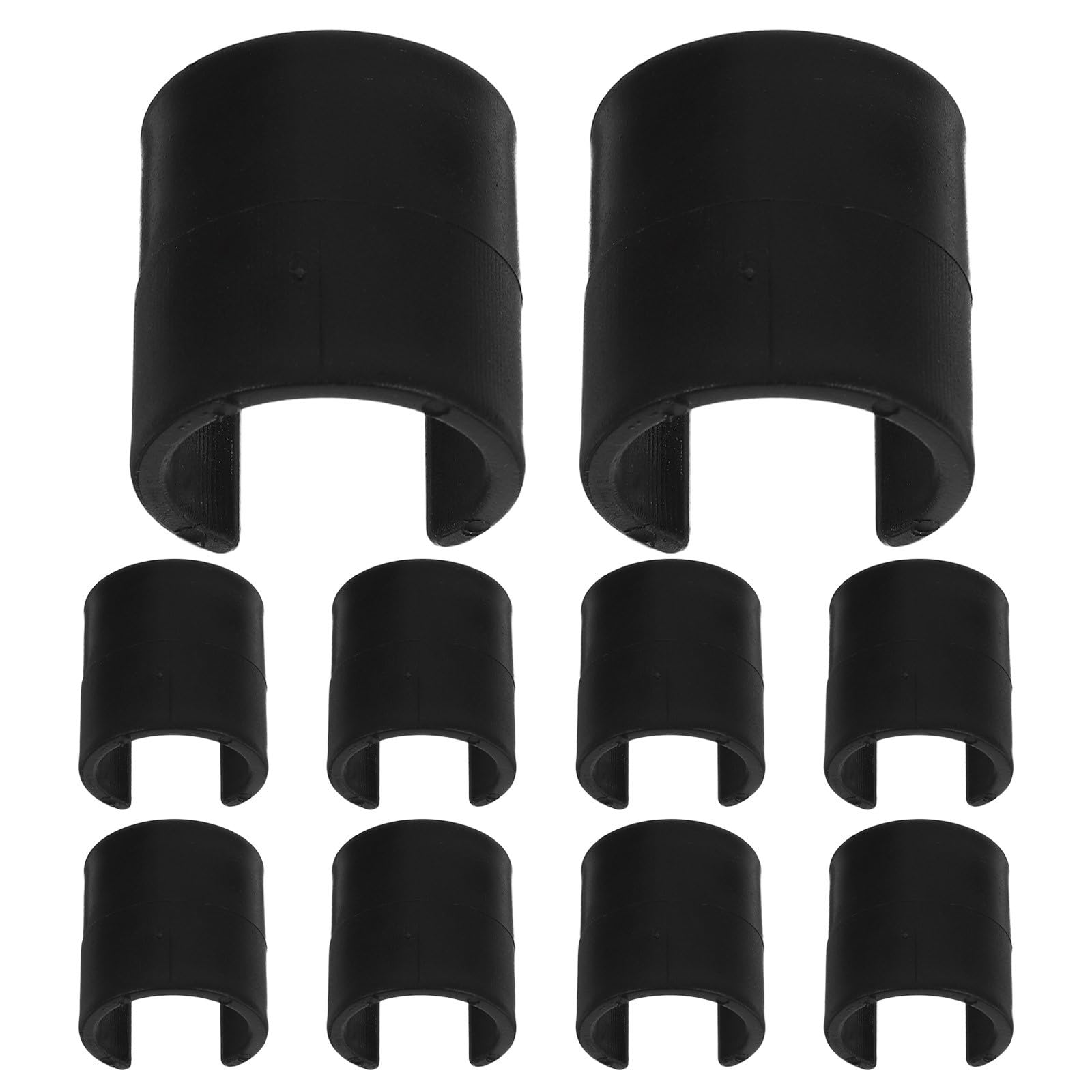 10 Clips d'Angle en ABS pour Poteaux de Drapeau Corner Pinces de Fixation Stables pour Entraînement et Match de Football Lot de 10 Pièces Accessoires Solide pour Terrain de