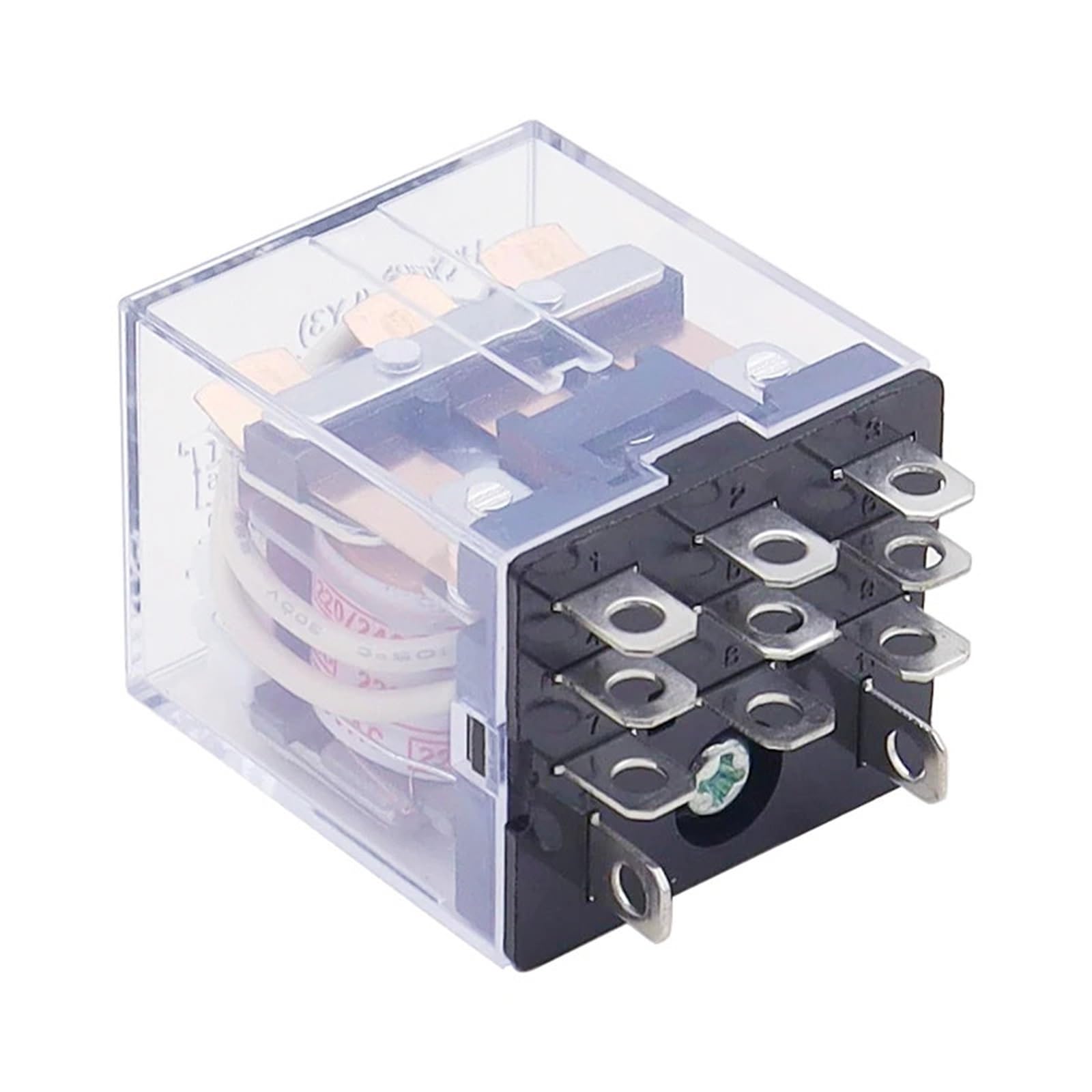 Micro-mini relais LY3NJ HH63P AC 24V 10A avec indicateur LED lumineux