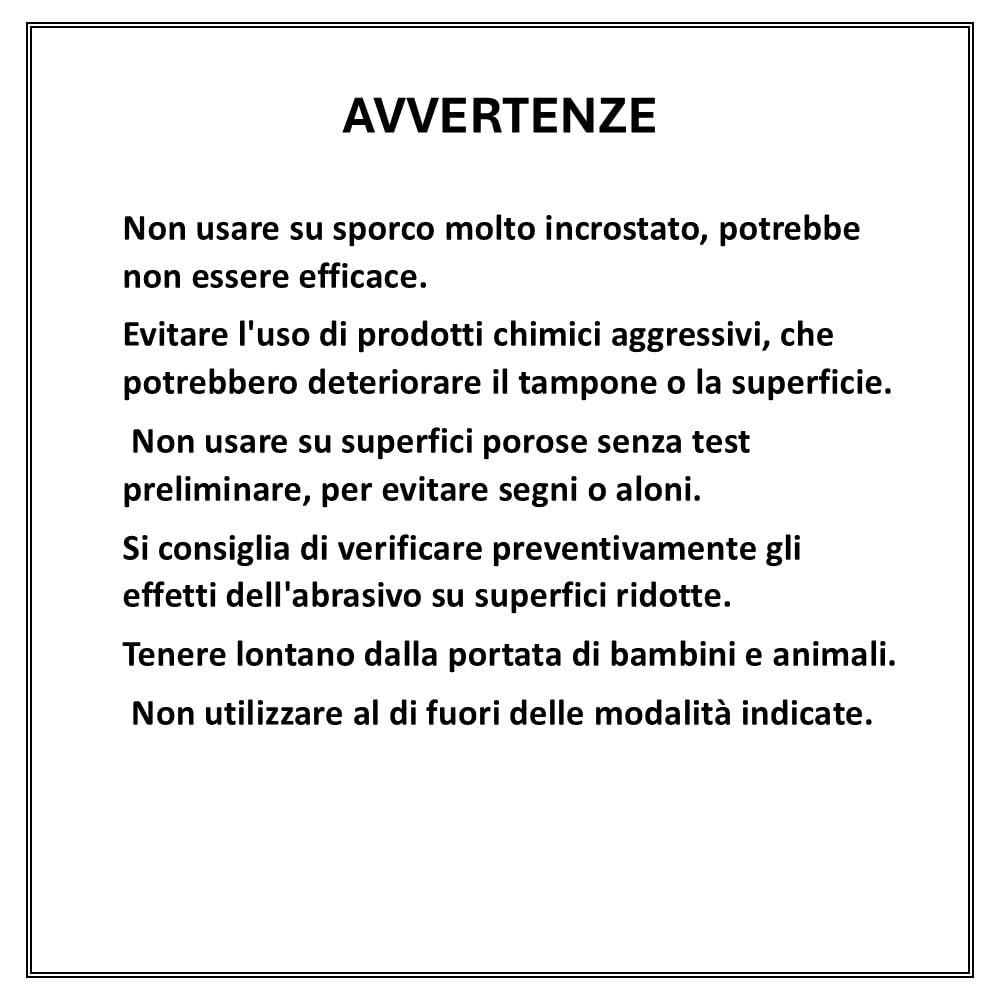 La Briantina Set 8 Pad Abrasivi Soft 10x15 cm – Spugne Pulizia Multisuperficie – Per Cucina, Bagno, Vetro, Acciaio, Plastica – Colori Assortiti – 100% Polipropilene