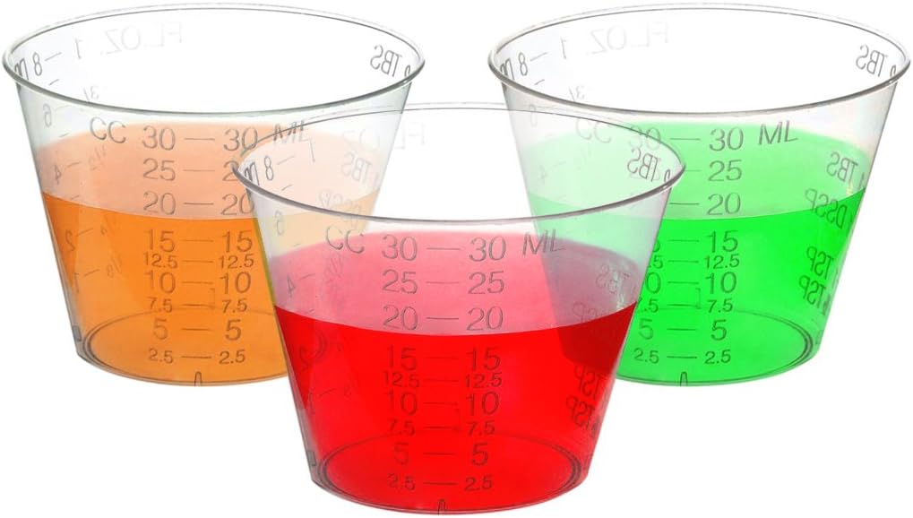 Oakridge One Ounce Plastic Medicine Cups (Pack of 300)