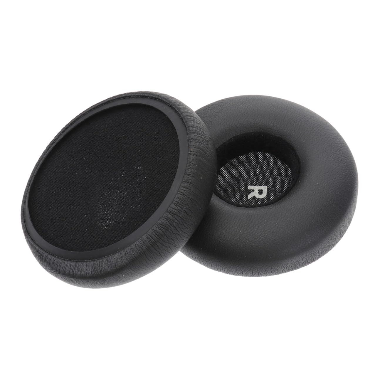 jojofuny 3pezzi Cuscinetti Auricolari Ricambio Per Cuffie Colore Pu e Comfort Ottimale Del Compatibili Cuffie