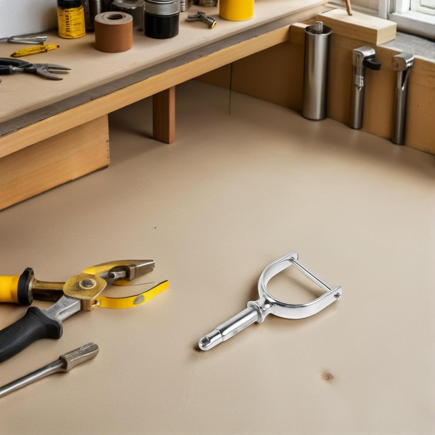 2pcs Stainless Steel Oarlock Sockets 1/2" Side Mount Oar Holder Brackets Heavy Duty Boat Paddle Support for Marine Rowing and Yacht Accessories