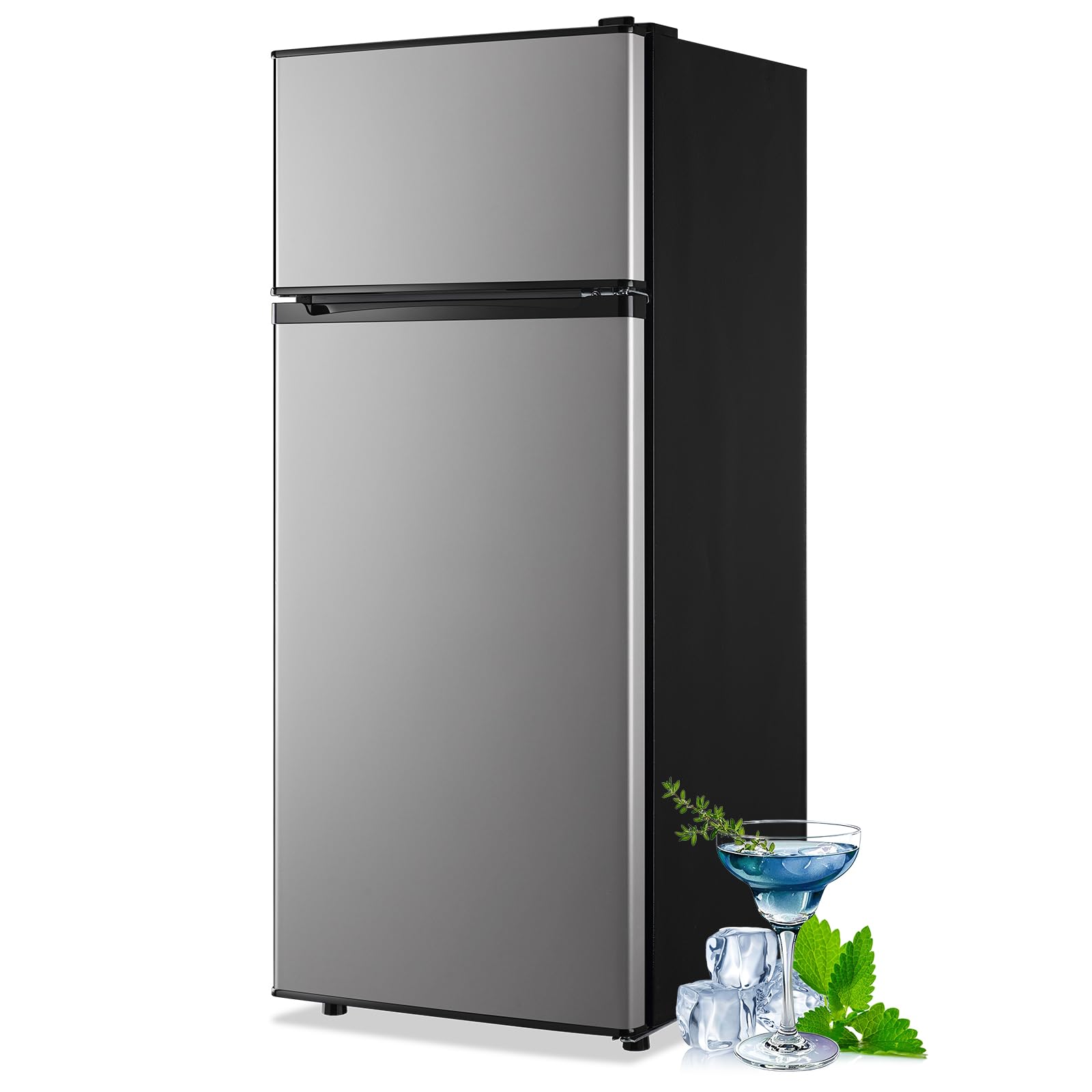 Demuller ANHUI-801S 4.5 cu ft Compact Freezer Silver