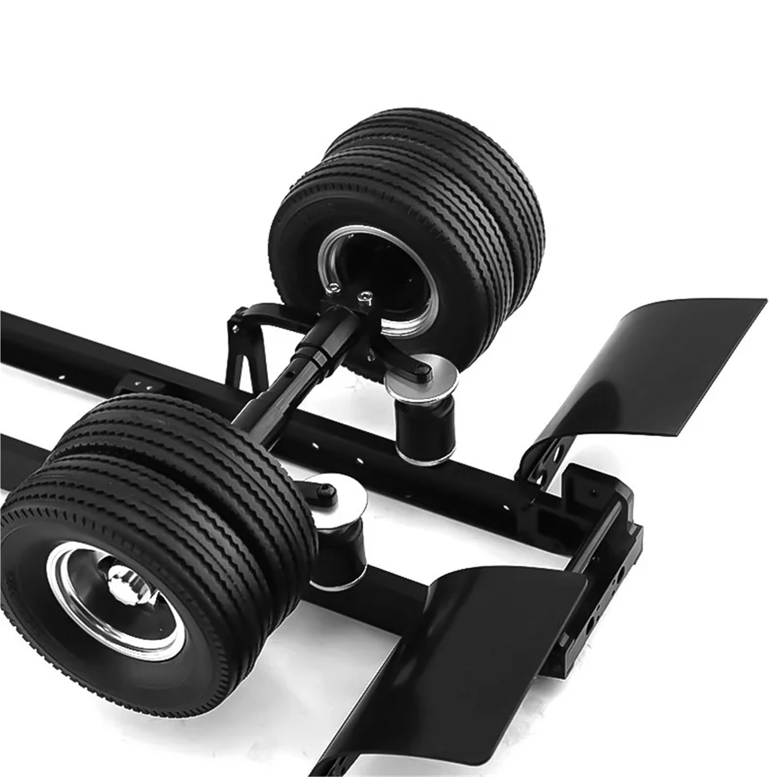 RC Ersatzteile Für Tamiya Traktor Anhänger 1/14 DIY Luftfederungssystem Mit Erweiterter Hubdämpfung RC Truck Modell Zubehör