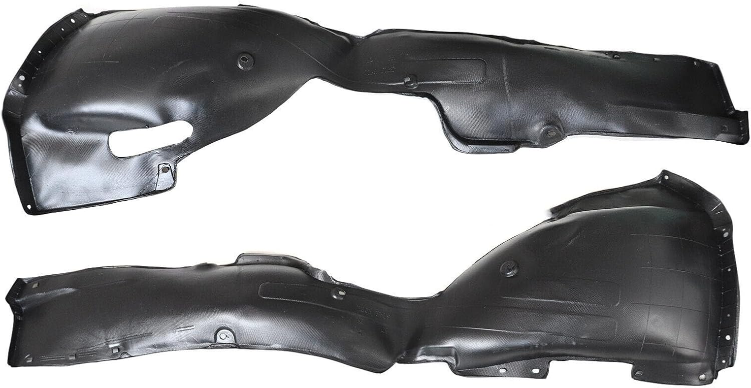 Front Driver & Passenger Side Fender Liner Set Compatible with Hyundai Elantra Sedan 2017 2018 Replaces 86811F3000 86812F3000 HY1248159 HY1249159