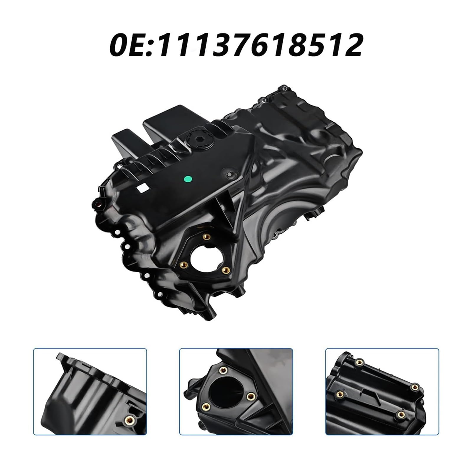 Coppa Dell'olio Motore 11137618512 Coppa dell'olio motore in alluminio per BMW F20 F21 F22 F23 F30 F31 F34 F32 F33 F36 F07 F10 F11 sostituzione