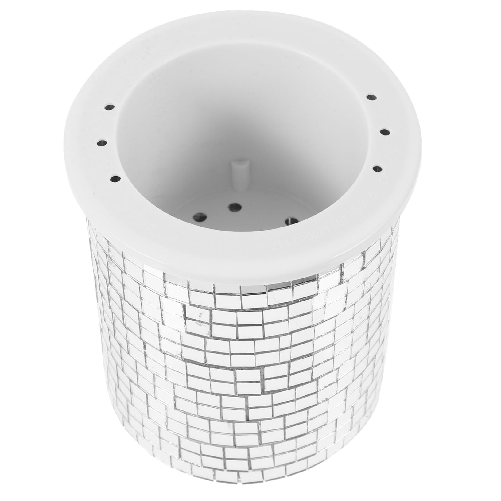 Pot de fleur disco suspendu pour plantes d'intérieur et décoration vintage