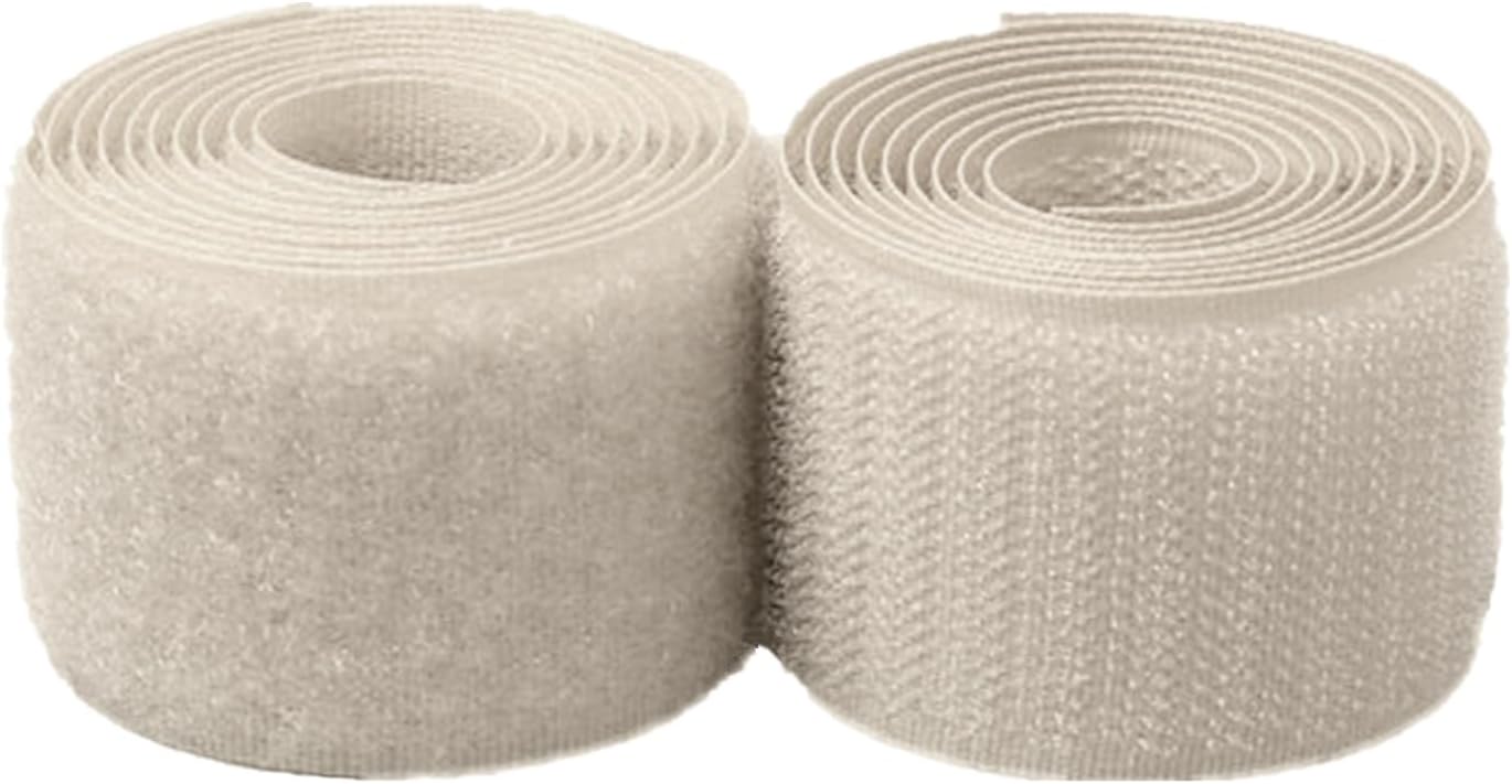 Generic Hook and Loop Tape Sew On 3/4 Inch - Non-Adhesive Fastener Nylon Fabric Interlocking Tape for DIY Craft Sewing Fixing Cushions Clothes - Orange, 25 Yard