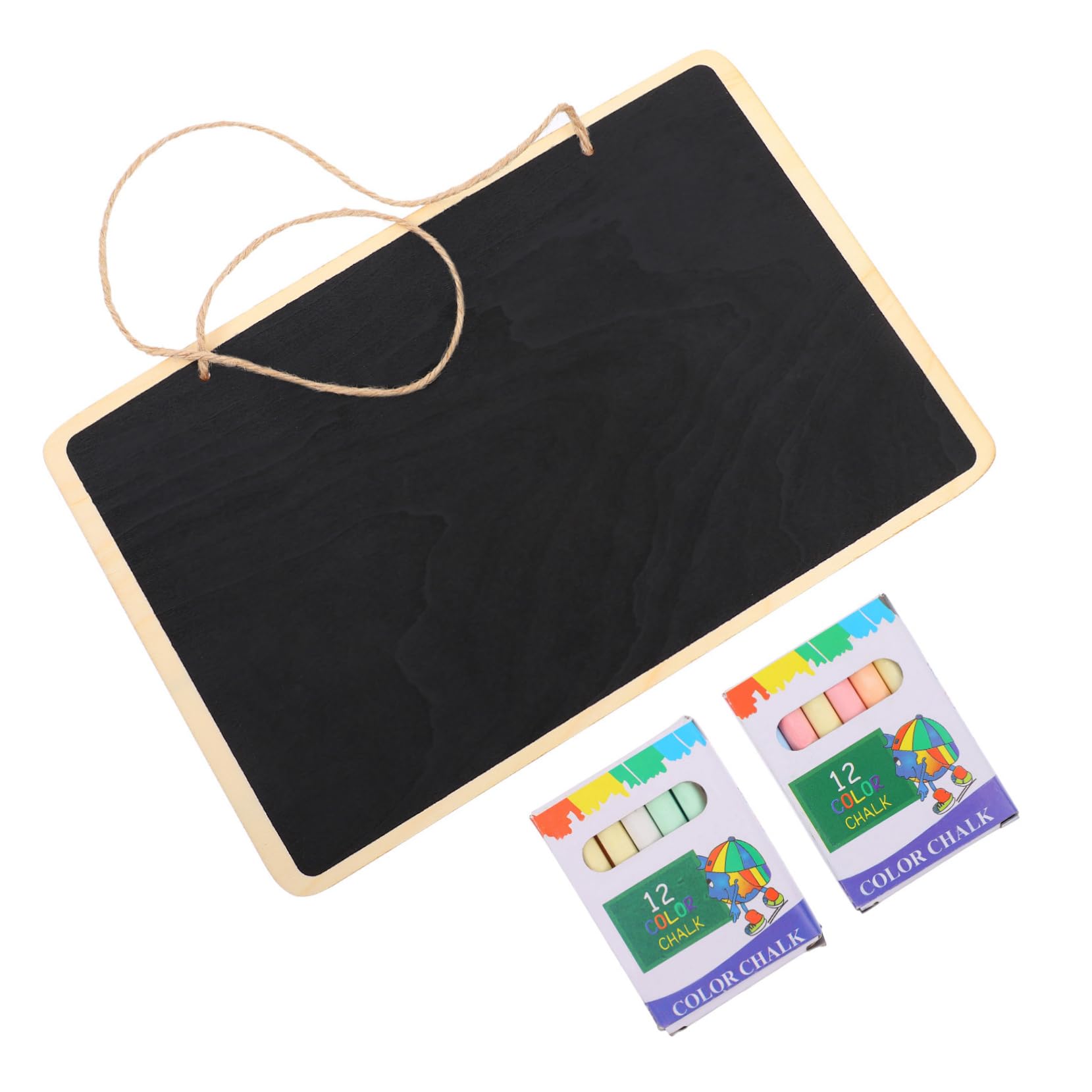 Plaque effaçable tableau suspendu bois pour remplacer les post-it jetables