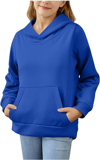 Hoodies for Teen Girls Cute Youth Long Sleeve Hooded Sweatshirts Tween Fall Fashion Lightweight Preppy Pullover Tops