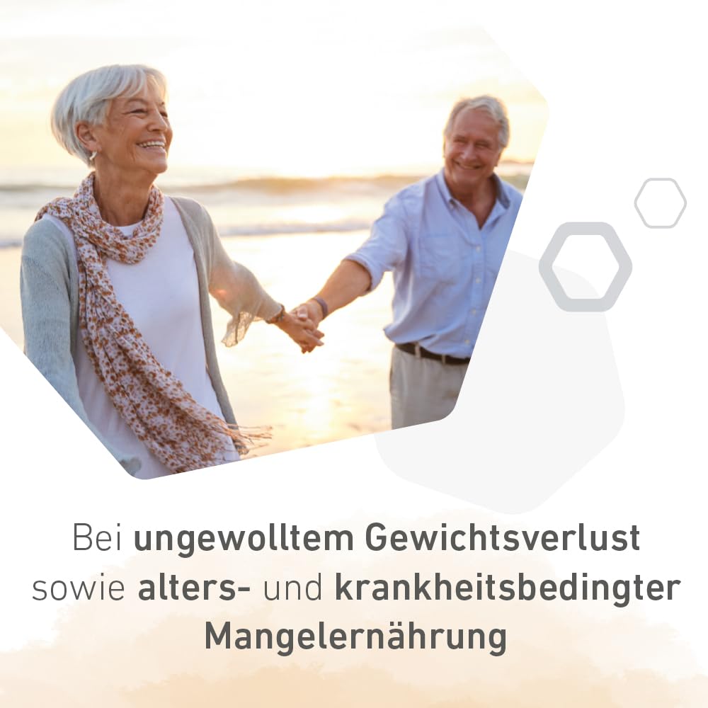resource® 2.0+fibre Erdbeeere | 24x200ml | Hochkalorische Trinknahrung bei ungewolltem Gewichtsverlust | Astronautennahrung | Aufbaunahrung | 400 Kalorien + 18g Eiweiß/Flasche | mit Ballaststoffen