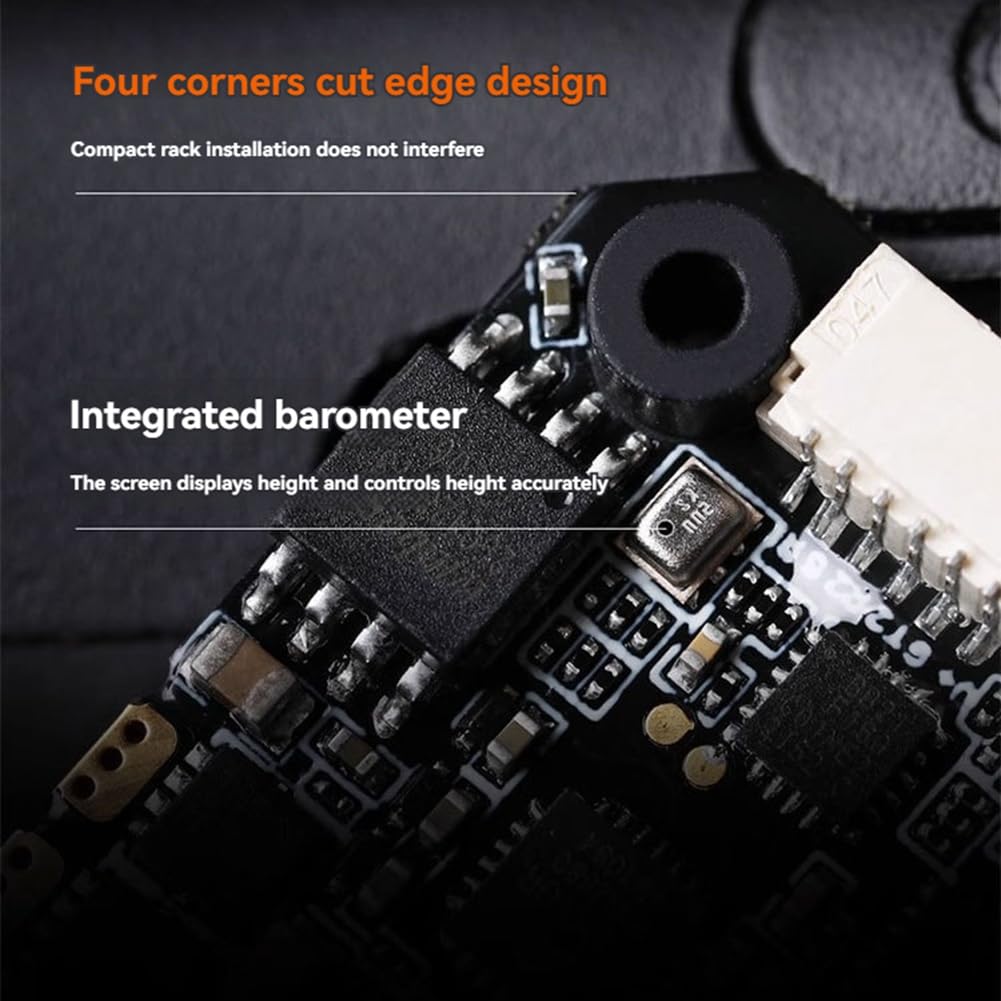 F7 35A AIO Flight Controller STM32F722 con Giroscopio e Barometro Integrati 3-6S 25.5x25.5MM per Drone da RC FPV