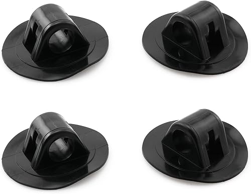 Youliang 4pcs inflable barco Kayak carga barco goma barco motor fijación hebilla hélice asiento motor fuera de borda gancho