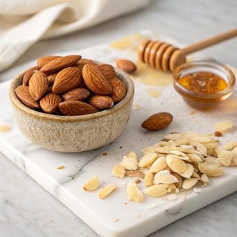 Yupik California Raw Almonds, Small Size, 2.2 lb, Gluten-Free, Kosher, Salt-Free, Source Of Protein, Fiber, Iron & Calcium, Healthy Snack, Pack of 1