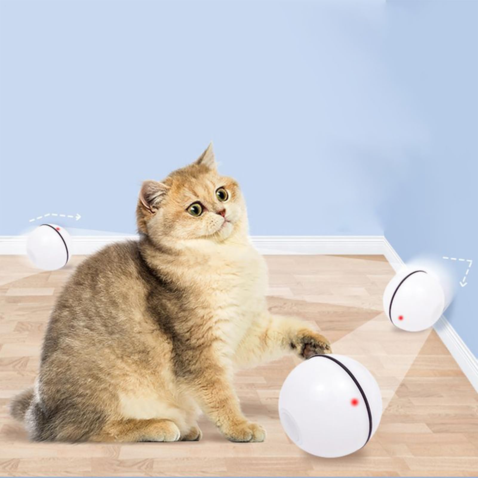 Juguetes para Gatos， Juguete Estimulante Mental for Gatos, Gatitos de Interior, Perros, Ejercicio, Caza, persecución, Alivio del aburrimiento