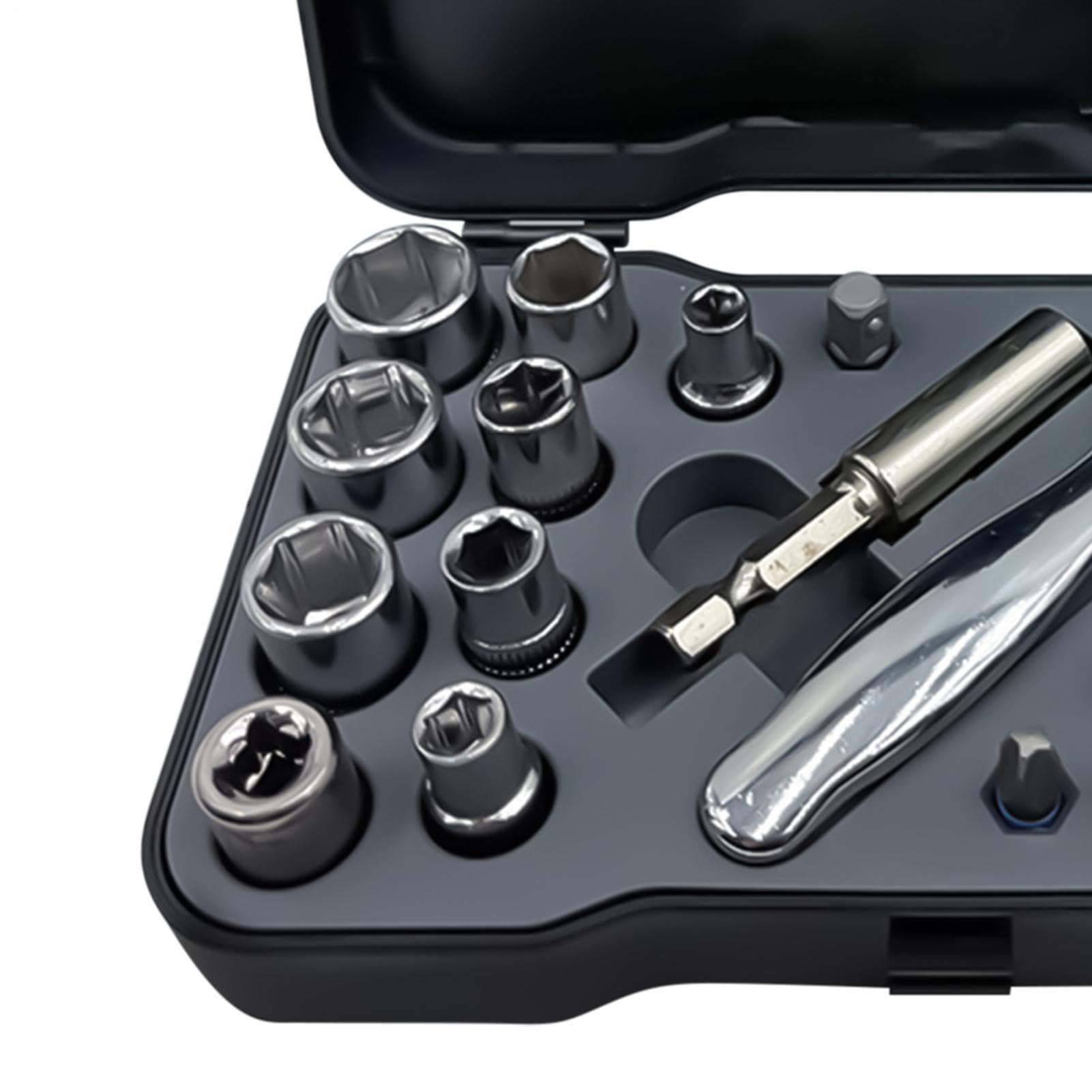 Set di cacciaviti magnetici con cricchetto, 34 in 1, universale, portatile