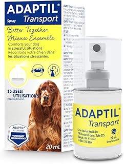ADAPTIL Spray 20 mL – Dog Calming Pheromone Spray by ADAPTIL for Dogs to Help Calm & Comfort During Travel or Stressful Events - The Original Dog Appeasing Pheromone Spray (ADAPTIL Spray C956, 1-Pack)