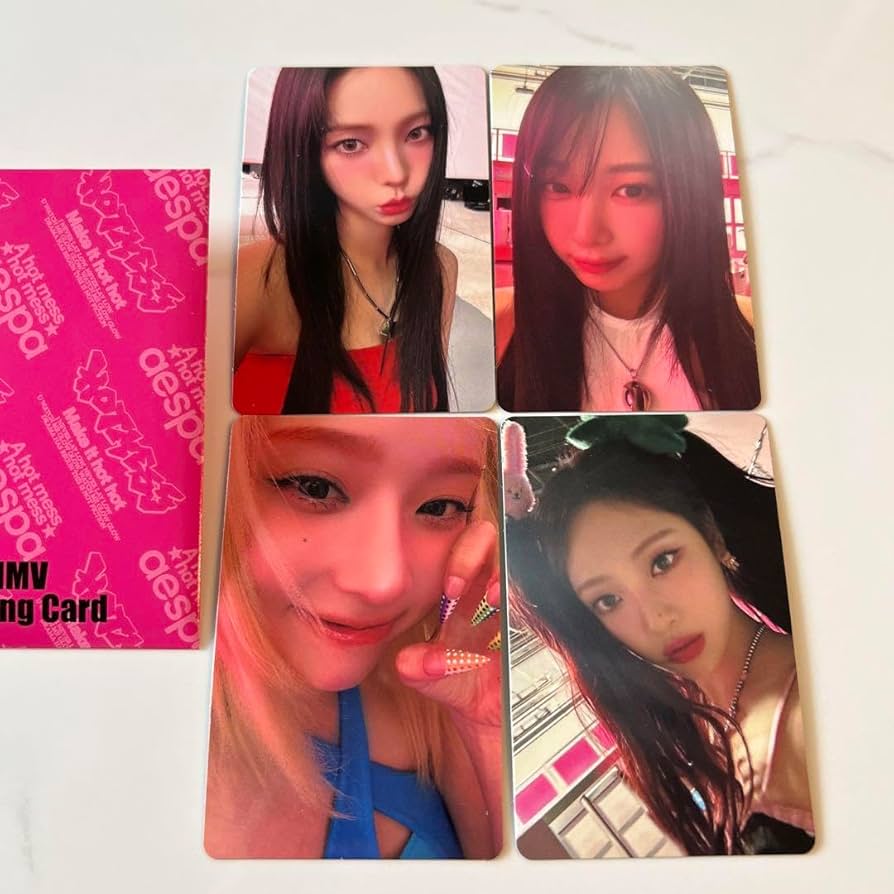 Amazon.co.jp: aespa HMV特典 トレカ コンプ hotmess : おもちゃ