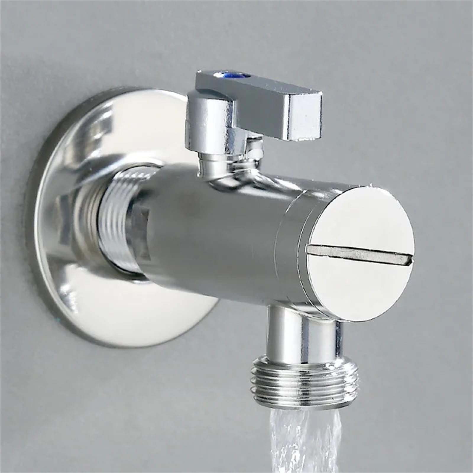 2 uds G1/2 "válvula angular for grifo, accesorio de baño, válvula angular for inodoro, acero inoxidable 304 Para Cocina, BañO(L)