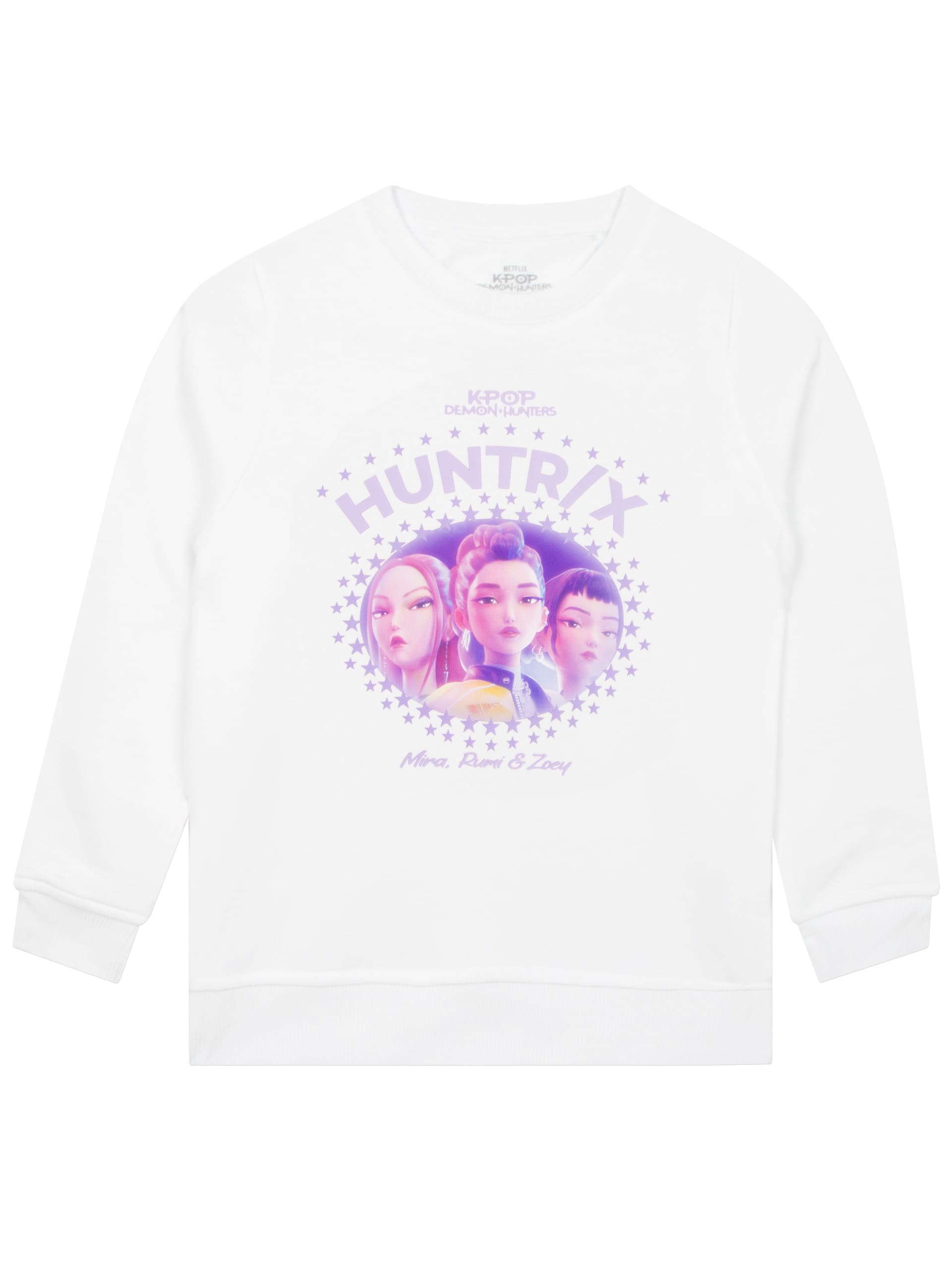 KPop Demon Hunters Sudadera Niña Mira Rumi Zoey Sweatshirt Copas Huntrix