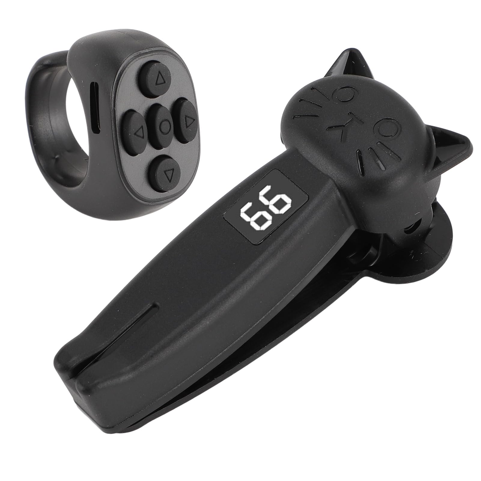 Pasador de Páginas con Control Remoto para Kindle, Disparadores Remotos para Grabación de Vídeo de Cámara, Anillo de Desplazamiento Remoto con Velocidad de Giro de Página Ajustable