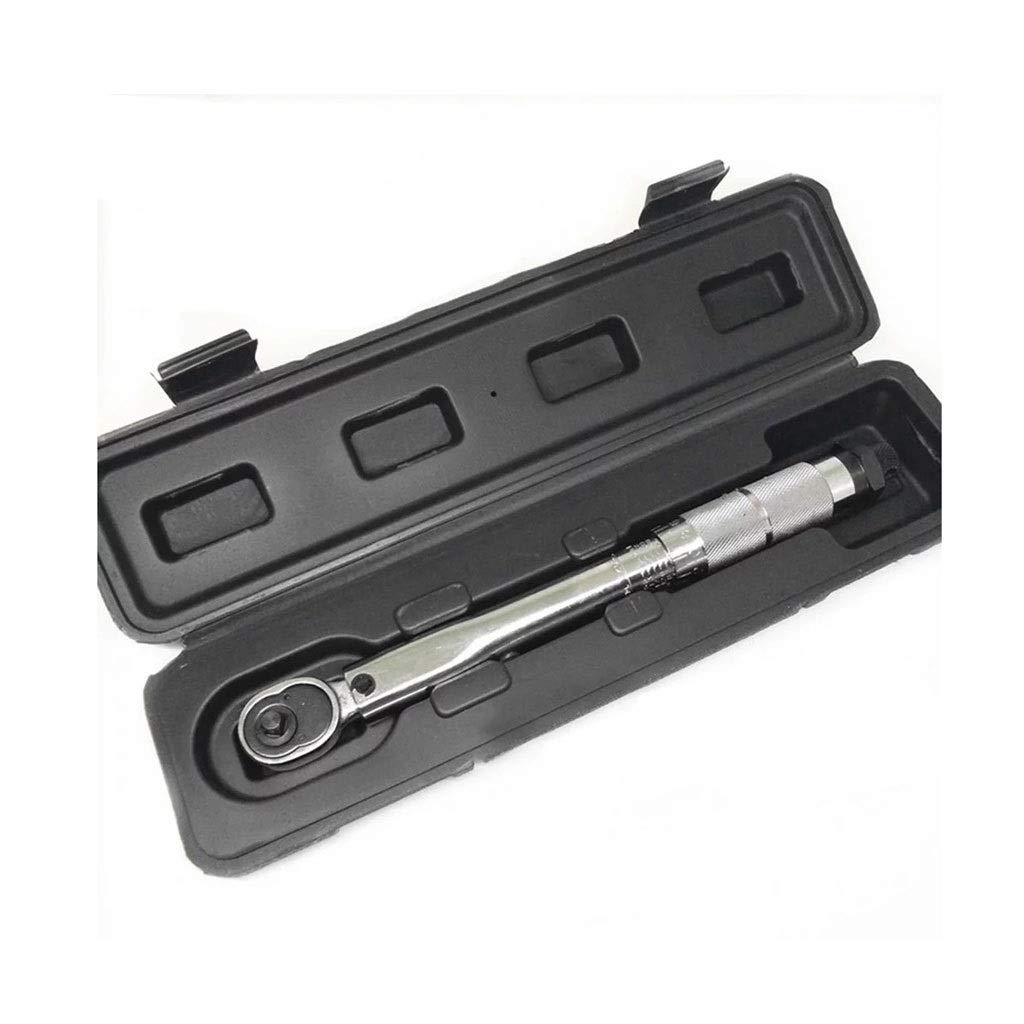Kit de Herramientas de reparación de Bicicletas multifunción de 1/4 Pulgadas, Llave dinamométrica Ajustable, Herramienta de reparación de Bicicletas de montaña, Juego de Herramientas de Mano