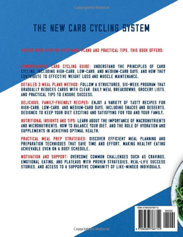 The New Carb Cycling System: Discover the Ultimate 3 Meal Plans Method for Effective Weight Loss Through Alternating Carbohydrates - Image 2