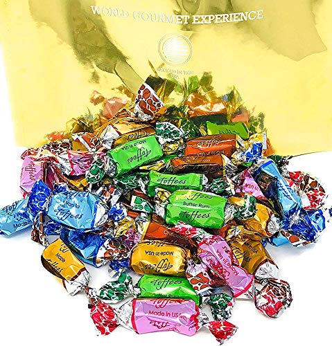 Sweetgourmet Assorted Toffees Foil Wrapped | 2 Pounds #TOP4