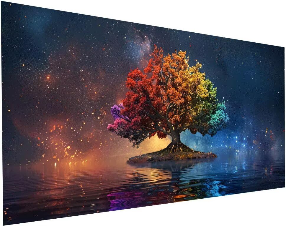 Diamond Painting Salon Broderie Diamant Grand Format pour Décoration Maison 100x200