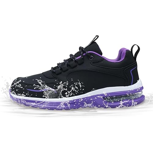Waterproof Shoes for Women Wide Width Non Slip Sneakers for Work Chefs Food Service Water Resistant Walking Shoe Lightweight Slip Resistant Fashion Footwear for Nurse