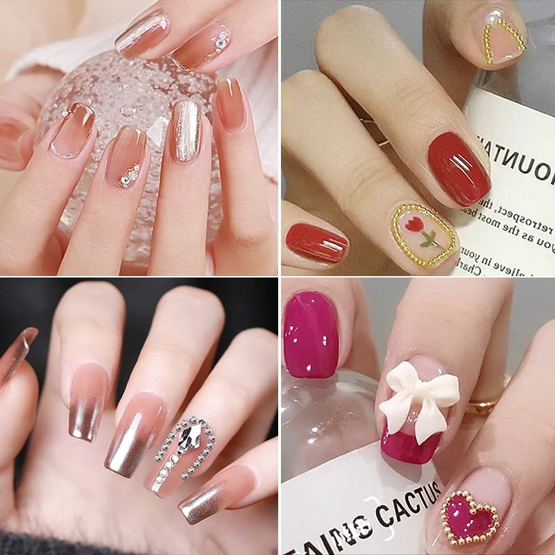 Amazon | ブリオン ネイルパーツ 2ケース入り 1mm 1.3mm 1.5mm 2mm